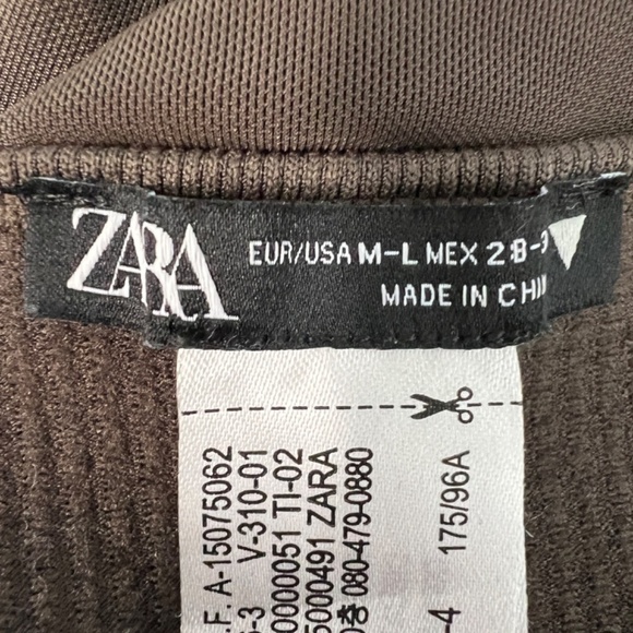 Zara Chic Coquette Feminine Understated Sultry Mesh Womens Bodysuit Size Medium - Picture 8 of 11